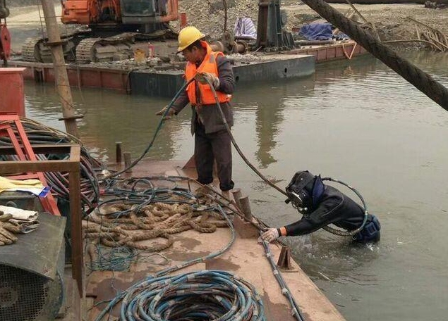 樊城潜水封堵打捞